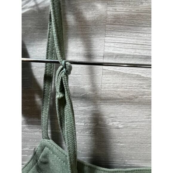 Lottie Moss Sage Green Mini Slip Dress Spaghetti Straps Womens Fitted Size S‎ - Picture 7 of 8